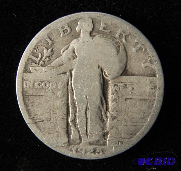 1925 STANDING LIBERTY SILVER QUARTER
