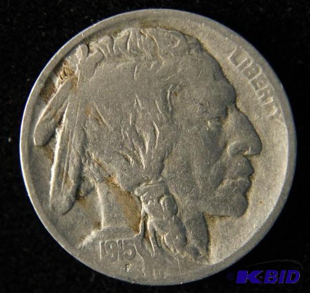 1915 BUFFALO NICKEL F BETTER DATE COIN