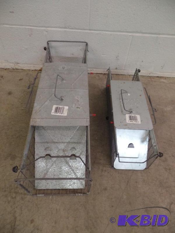 lot 28 image: 2 Animal Traps