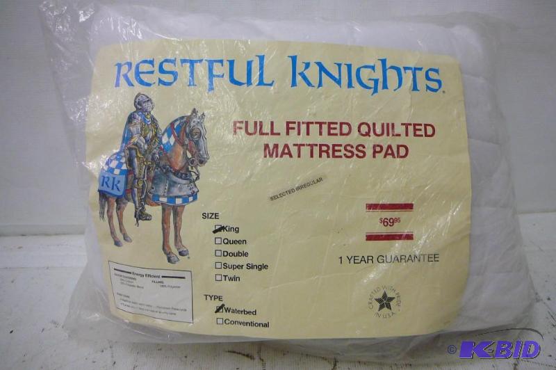 Restfull Knights Full Fitted Quilted Mattress...