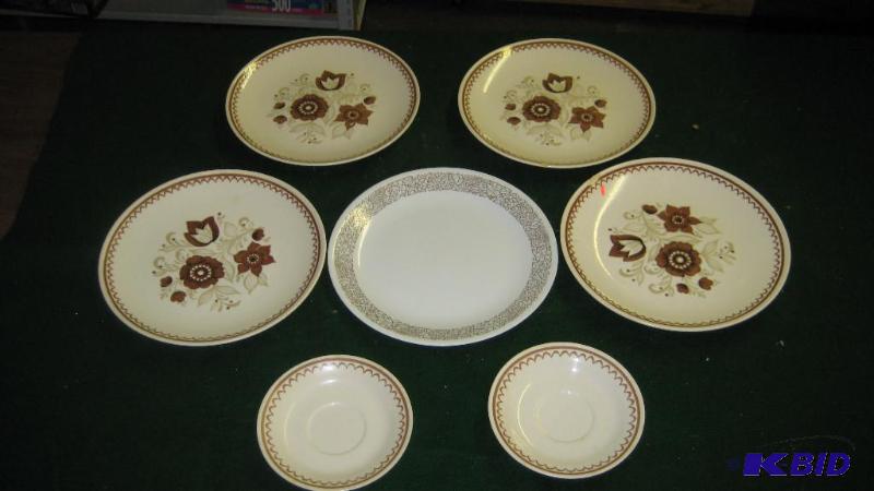 mixed lot of plates...
