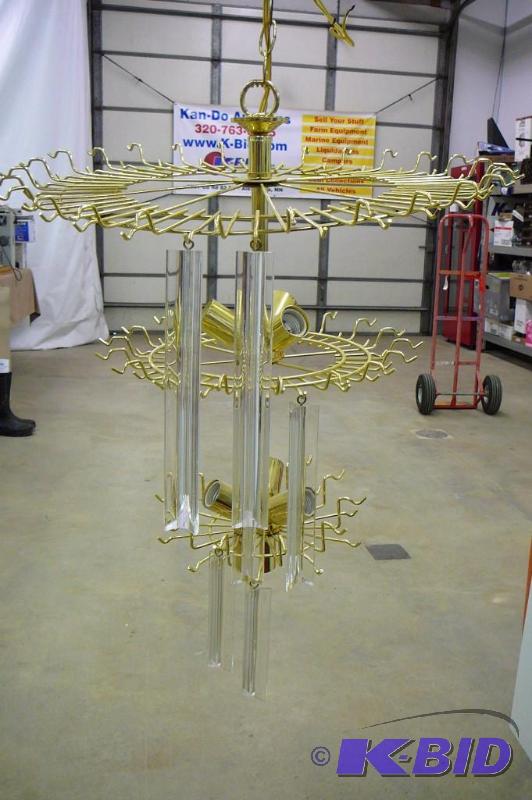 Lot of 3 Chandeliers Larger 40&quot tall x 2...
