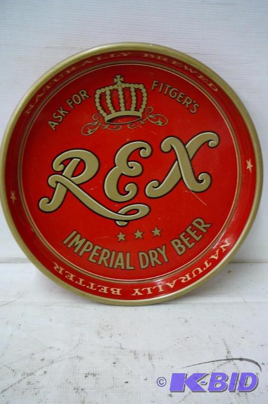REX Imperial Dry Beer Serving Tray...