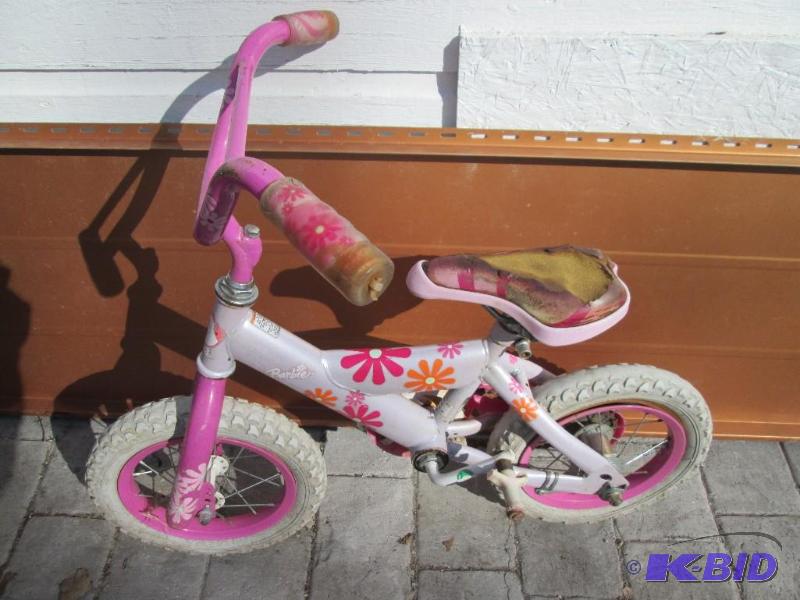 Small bike, seat and pedals worn...