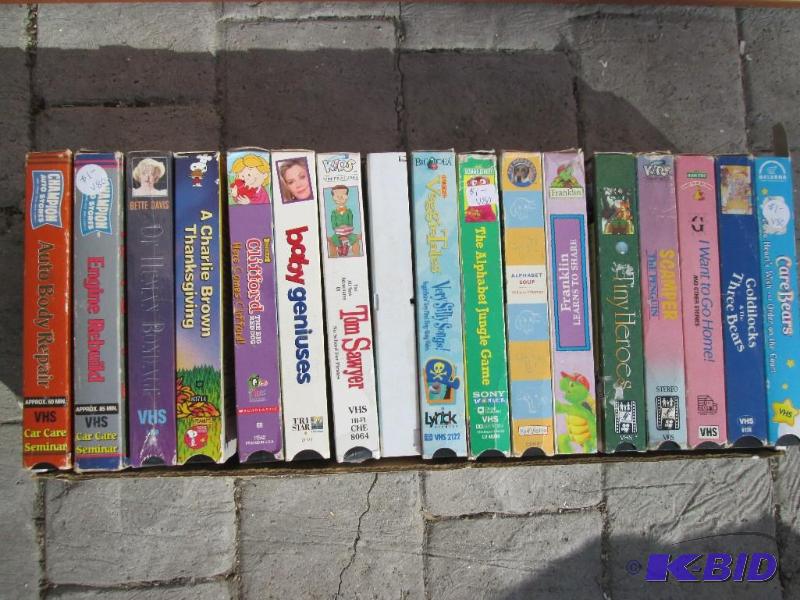 Lot of childrens movies, some great classic t...