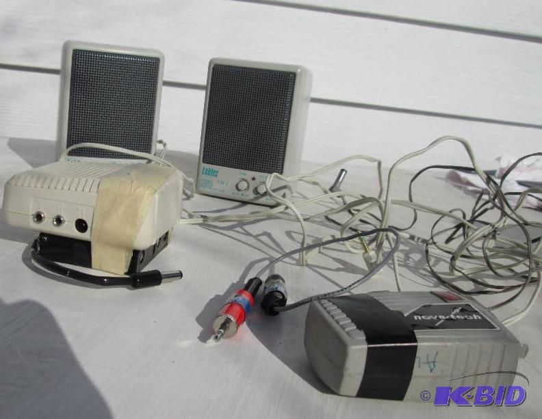 Lot of computer speakers...
