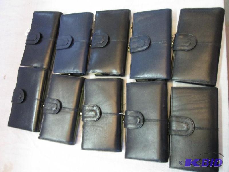 Lot of new clasp wallets, great for resale...
