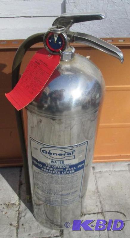 General large fire extinguisher...
