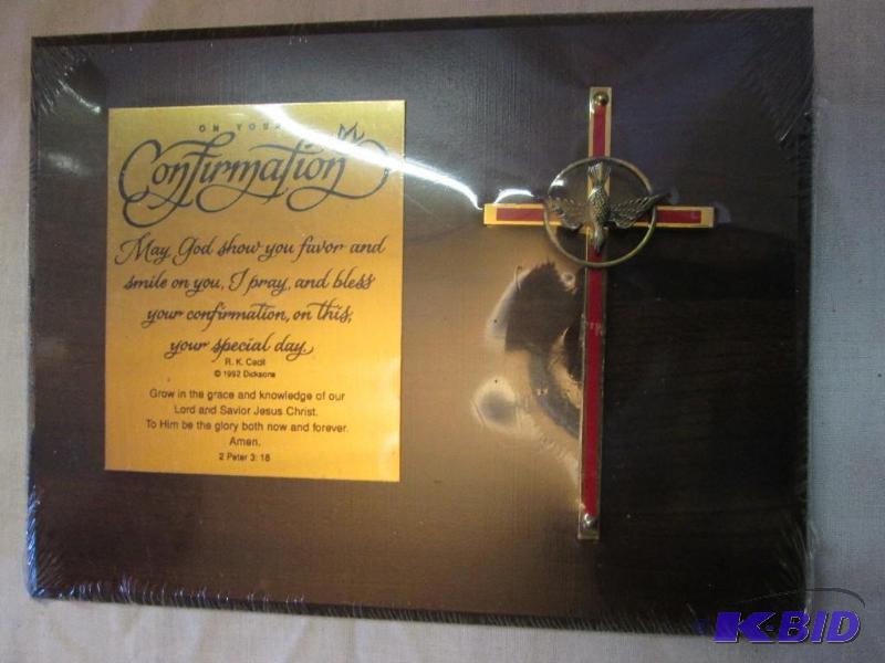 Confirmation wall plaque...