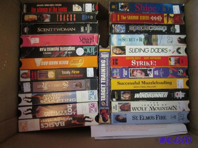 Lot of movies, some great classic titles...