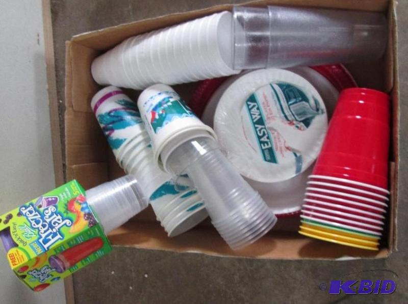 Lot of unused disposables...