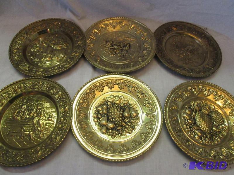 Lot of raised design metal plates...