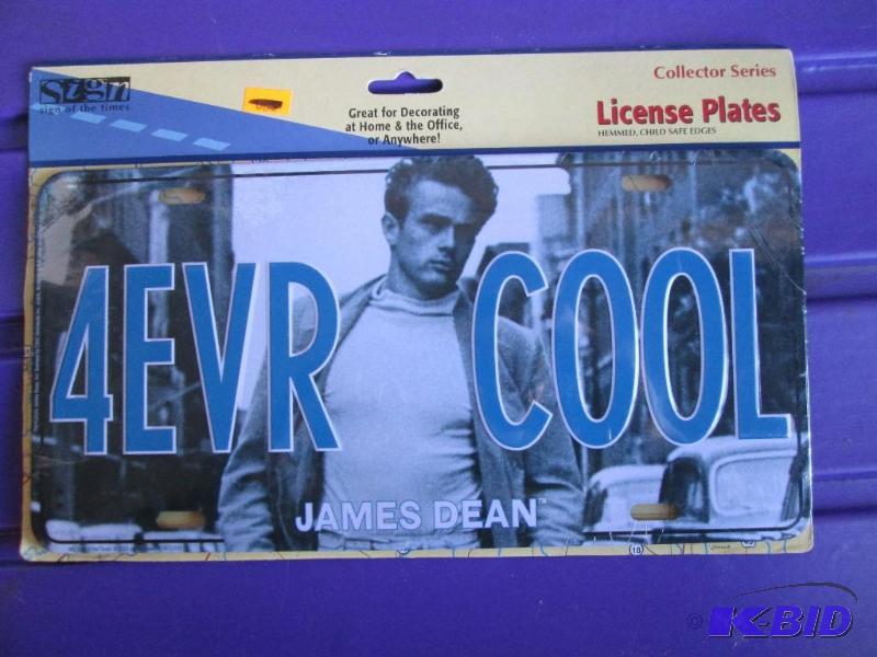 New metal sign, James Dean...