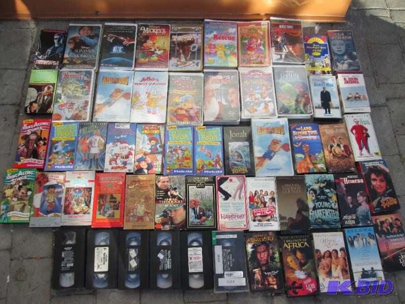 Large lot of assorted title videos, many grea...