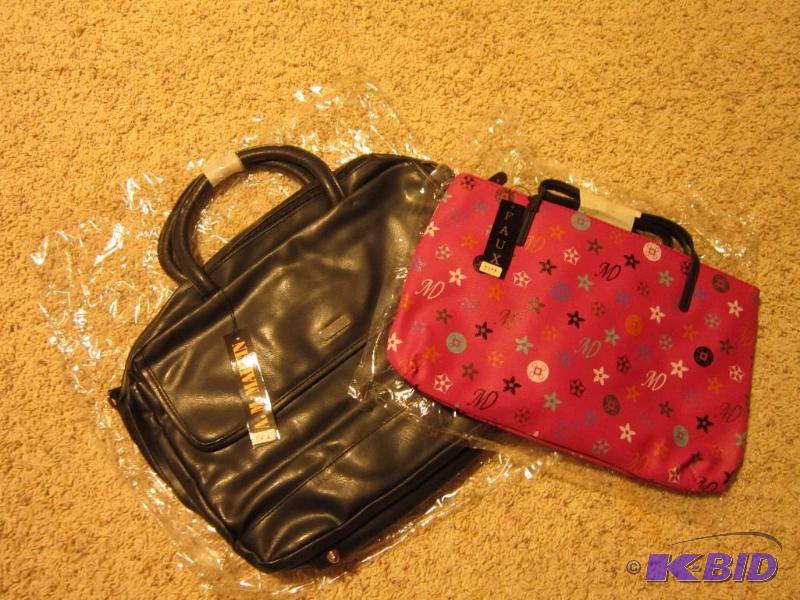 New purses, great for resale profits, vinyl m...