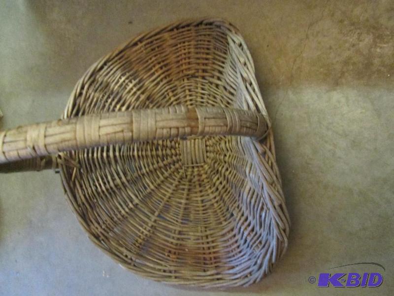 large flower basket...