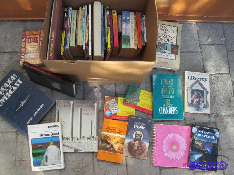 Lot of assorted books, see all the photos for...