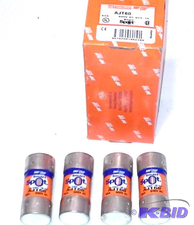 lot 107 image: 4 - 600v 60Amp Smart Spot Fuses, 1- Positron Impact Trigger ITB001