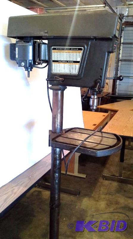 lot 12 image: Craftsman Commercial 15 12 Drill Press