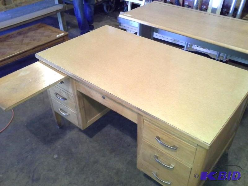 lot 143 image: Old Wood Desk