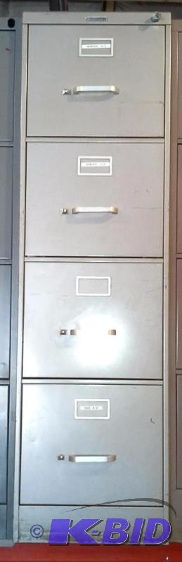 lot 148 image: Siver File Cabinet
