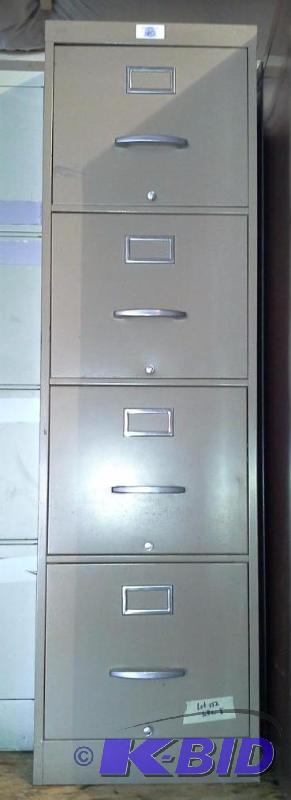 lot 152 image: Crme File Cabinet