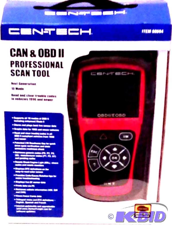 lot 30 image: OBD II & CAN Professional Scan Tool