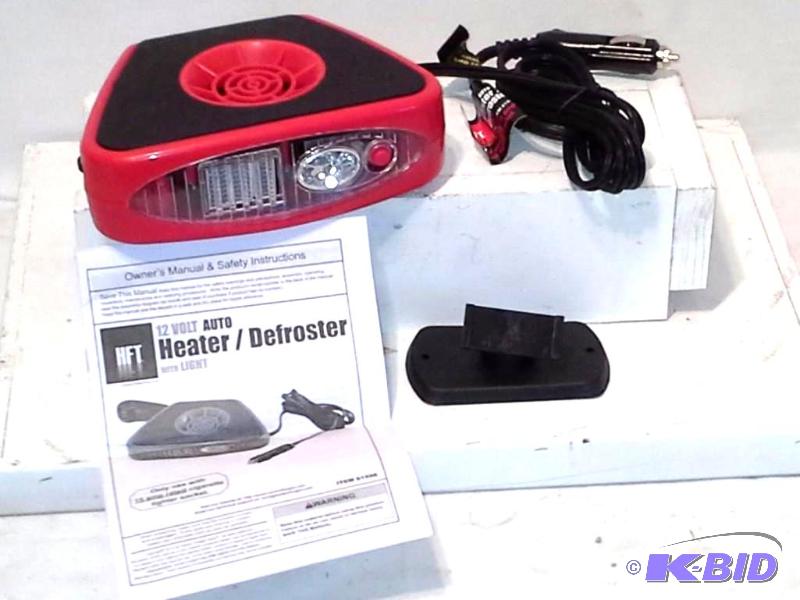 lot 34 image: 12V Auto Heater  Defroster with Light