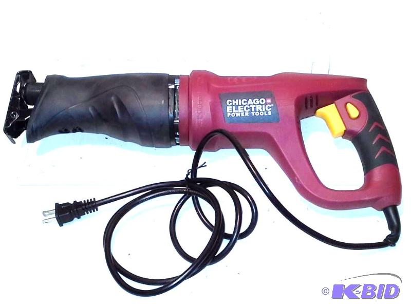 lot 36 image: 6 Amp Heavy Duty Variable Speed Rotating Handle Reciprocating Saw