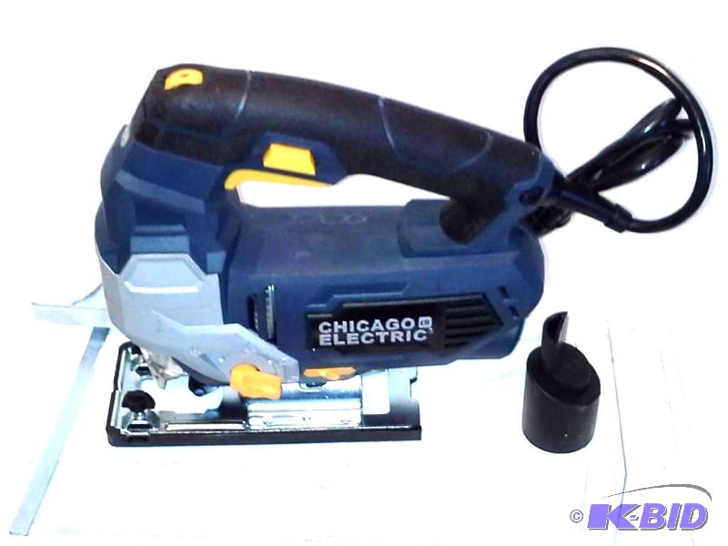 lot 43 image: 6.5 Amp Heavy Duty Tool-Free Variable Speed Orbital Jig Saw With Laser