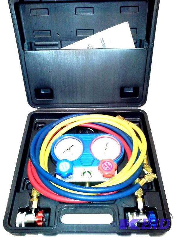 lot 46 image: AC R134A Manifold Gauge Set