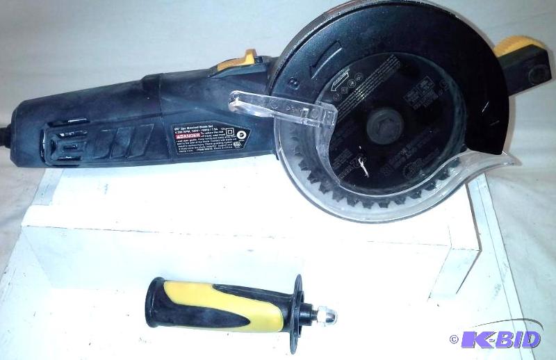 lot 52 image: 5 in. 7.5 Amp Heavy Duty Double Cut Saw