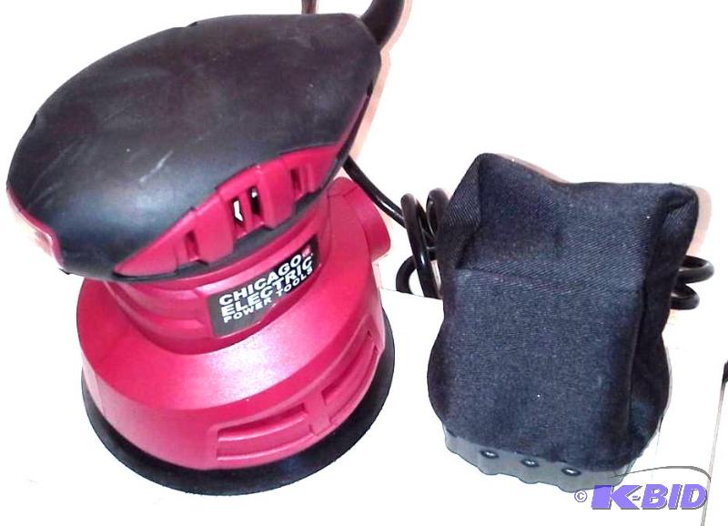 lot 59 image: 2 Amp 5 in. Random Orbital Heavy Duty Palm Sander