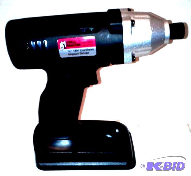 lot 61 image: Drill Master - 14 18V Cordless Impact Driver