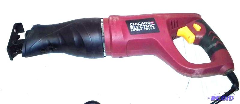 lot 64 image: 6 Amp Heavy Duty Variable Speed Rotating Handle Reciprocating Saw