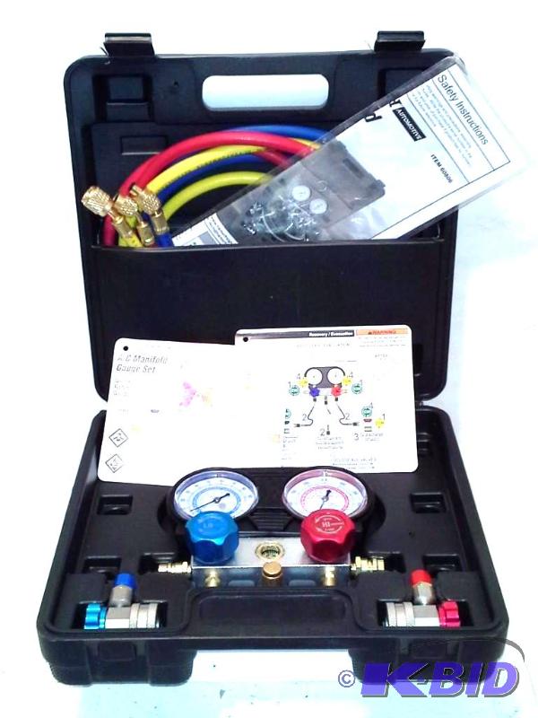 lot 66 image: AC R134A Manifold Gauge Set