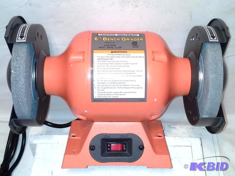 lot 67 image: 6 Bench Grinder