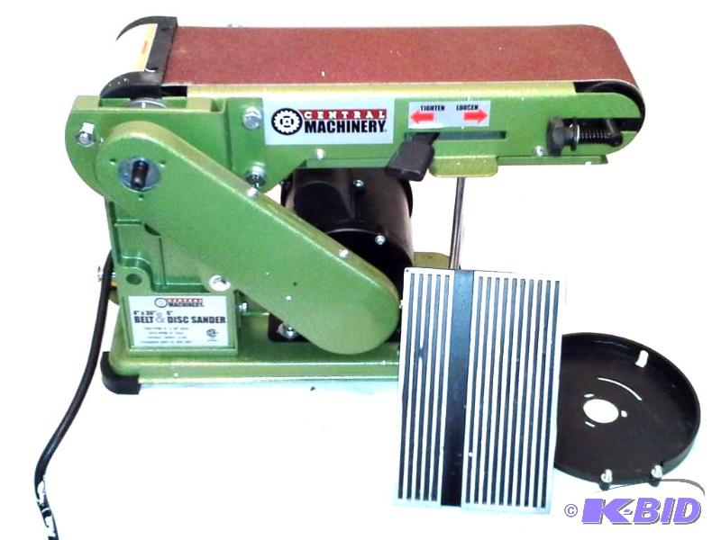 lot 69 image: 4 in. x 36 in. Belt  6 in. Disc Sander