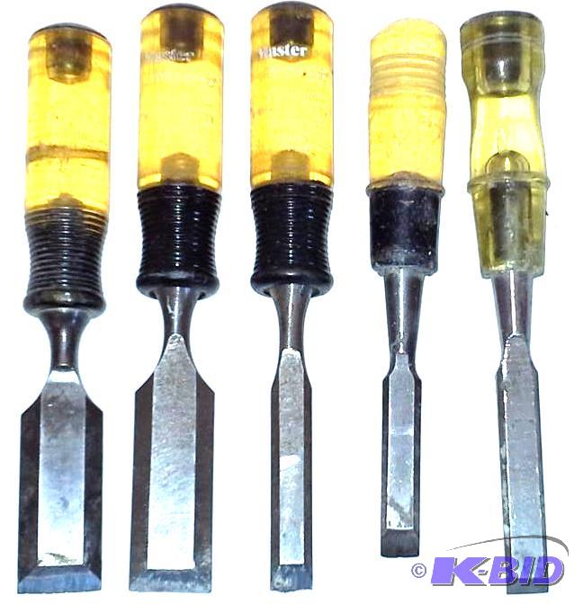 lot 92 image: Set of 5 Master Mechanic Chisels