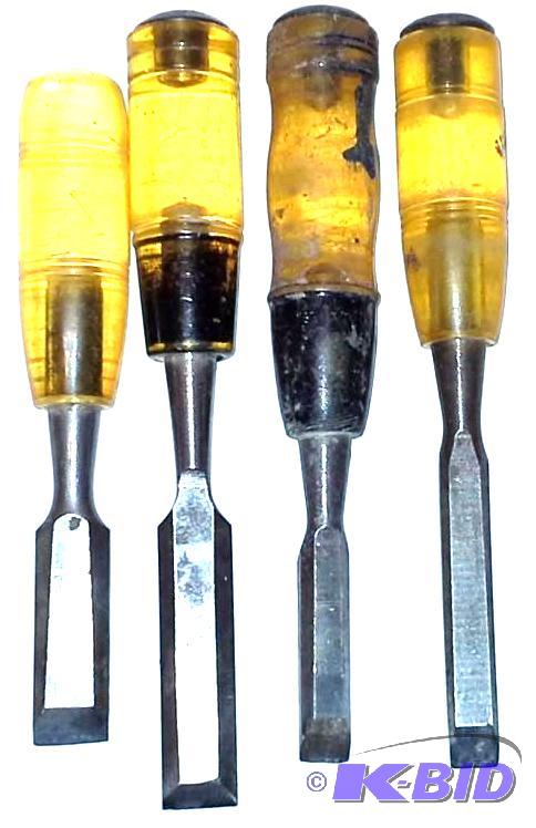 lot 93 image: Set of 4 Chisels