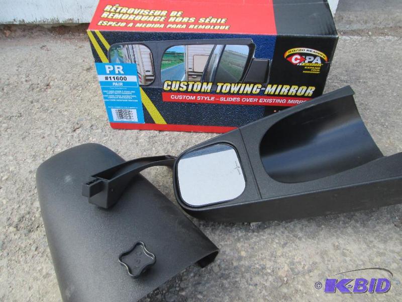 Towing side extension mirrors, look new Fits...