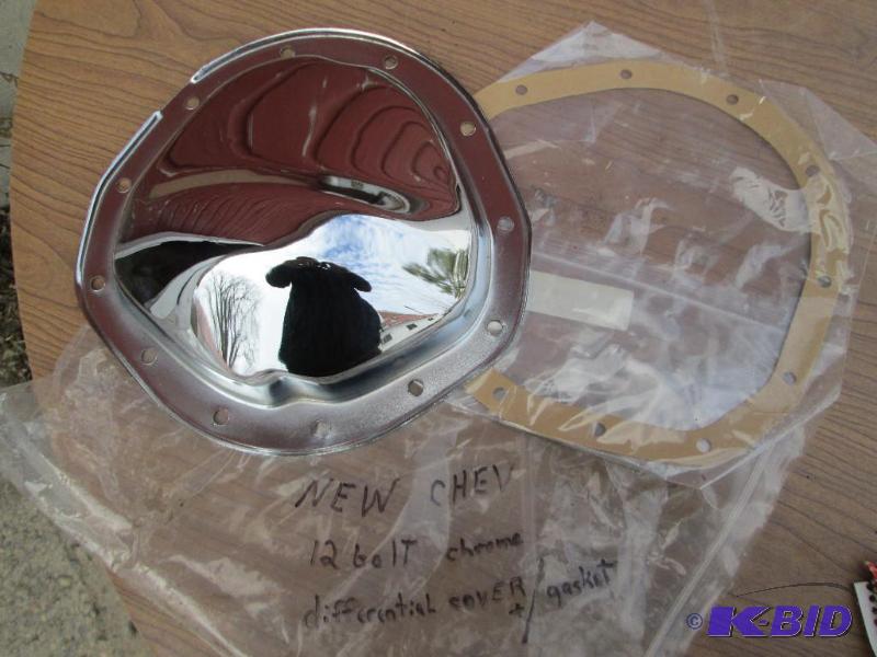 Brand new Chrome 12 bolt differential cover a...