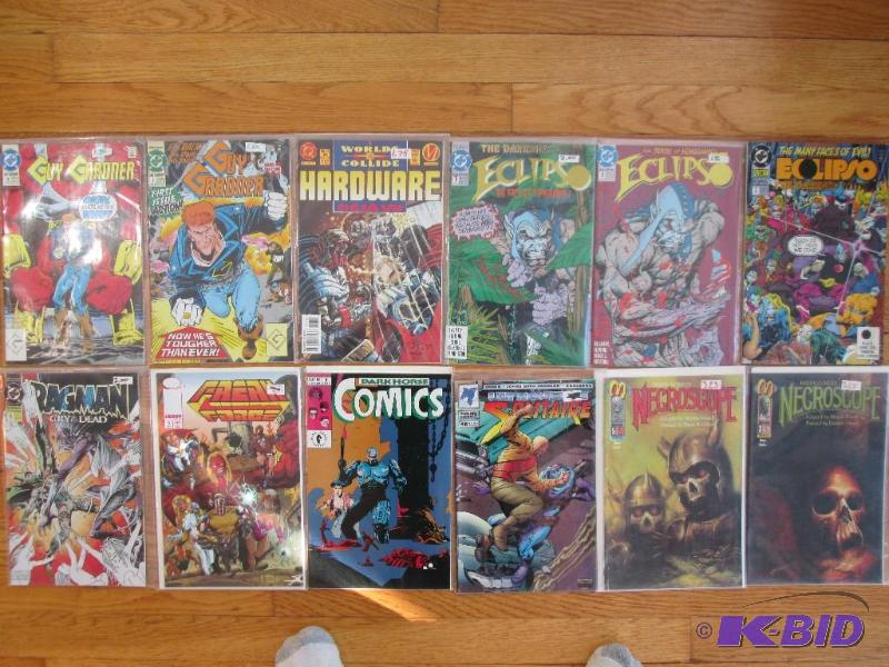 Lot of 12 assorted comic books including Necr...