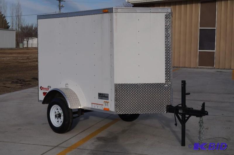 2015 Cargo Mate 4 X 6 V Nose Trailer