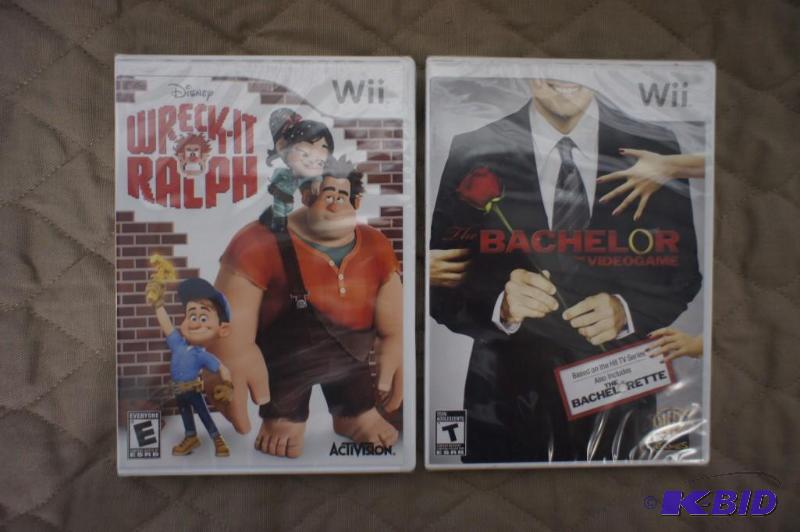 Lot of 2 Wii Games (Factory Sealed)  MSRP&nbs...