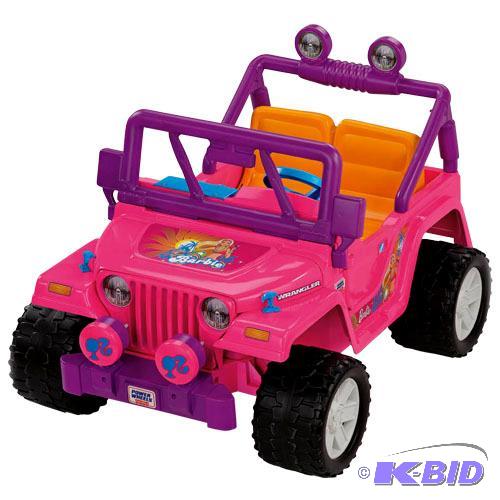 New Fisher Price Power Wheels Barbie Jammin ...