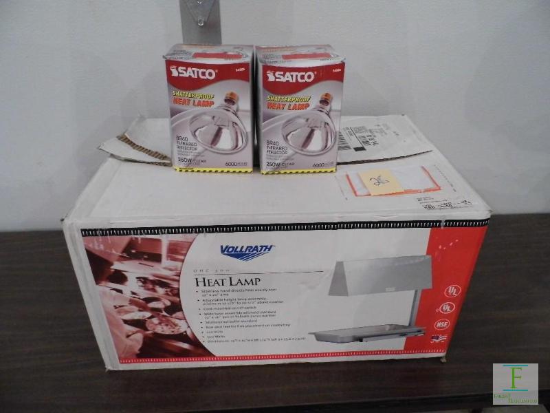 New Vollrath Heat Lamp