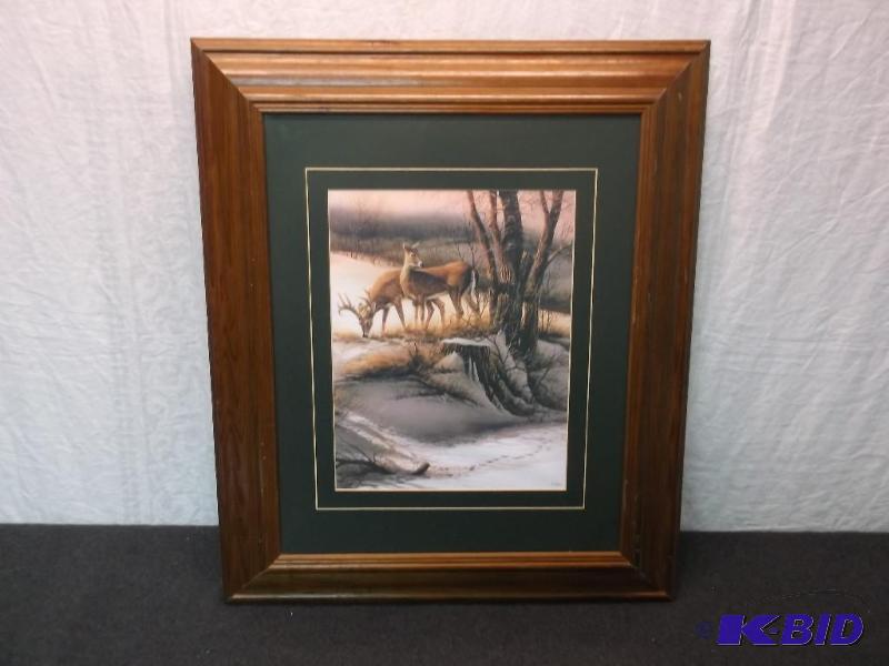 Beautiful framed &quotOn The Alert&quot by ...