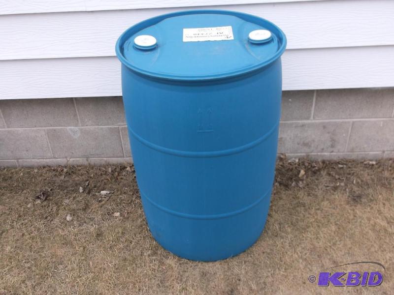 55 gallon food grade barrel....
