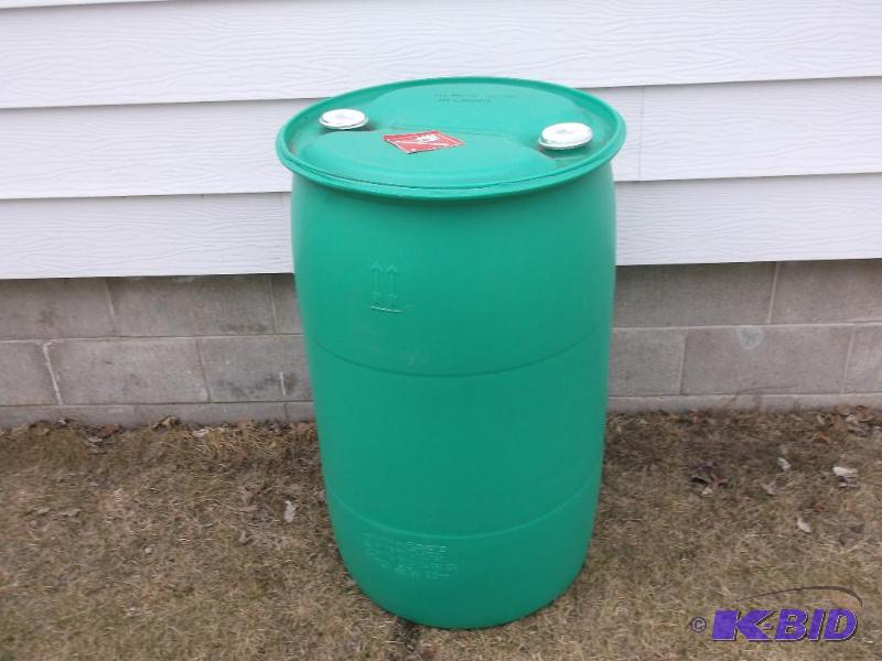 55 gallon food grade barrel....